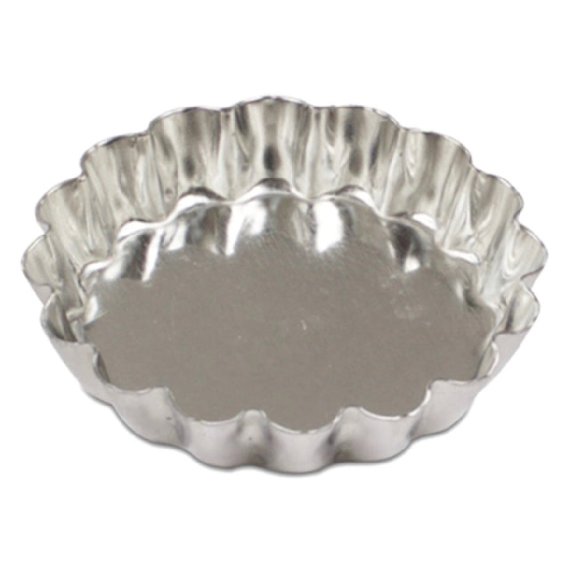 JB Prince M123B 60 Tartlette 2-3/8" Dia. X 3/8"H Fluted