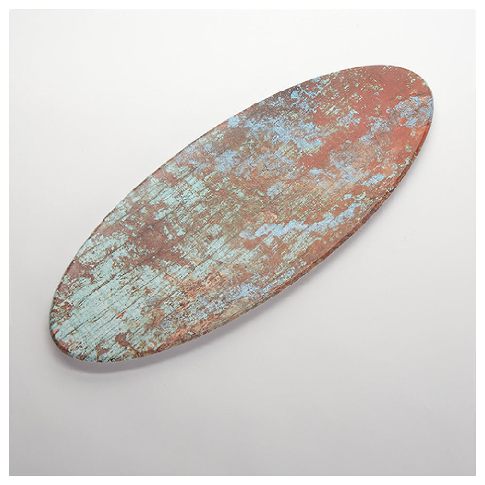 American Metalcraft RM25 Serving Board 25-1/2"L X 10-1/4"W X 1-1/8"H Oval