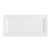 Arc Cardinal FP361 Arcoroc Aluminite Universal Oval Platter (L:12.5'' X W:6.0'') High Alumina Porcelain