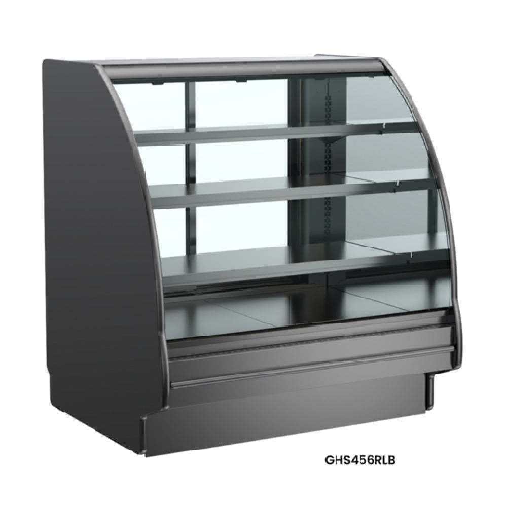 Structural Concepts GHS1256RLB (CURVED) Fusion® Refrigerated Service Case 148-1/2"W X 42-3/4"D X 55-1/4"H
