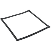 A square, thin, black rubber Door Gasket lies flat on a white background. This E-KSP60 gasket appears flexible with clean edges and rounded corners, designed for sealing surfaces in applications like Empura Refrigeration units.