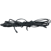 A long, coiled black rubber strip is shown against a white background. Both ends are visible, and the flexible, flat Empura Refrigeration material is commonly used for sealing or weatherstripping purposes.