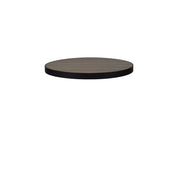 A round, flat Sid Table Top with a wood-grain pattern and dark edge, crafted from wood-look aluminum, is seen from a slightly angled view and isolated on a plain white background—ideal for outdoor settings. No table legs or other objects are visible.