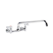 Steel Works Stainless SWFW-8-12LL Faucet Wall Mount 8" Center