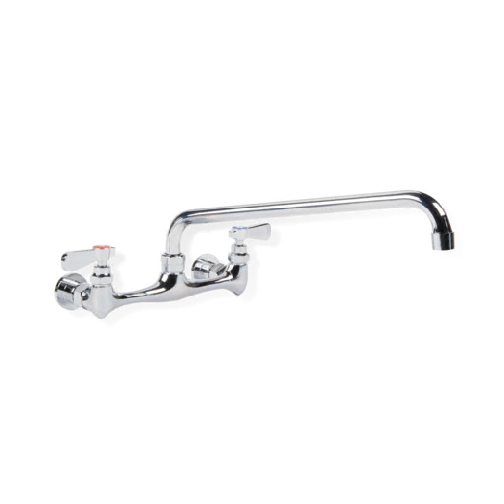 Steel Works Stainless SWFW-8-14LL Faucet Wall Mount 8" Center