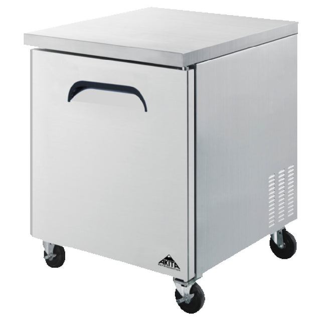 Akita AUF-27 Undercounter Freezer One-section Self-contained Refrigeration
