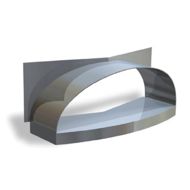 Wood Stone 0-7-DFEA-SR Doorway Facade Extension Arched Curved Small Radius