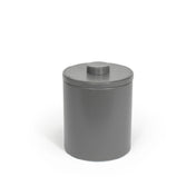 FOH RIB014GYL21 2qt Round London Ice Bucket Smoke Includes One RIB014GYL21-BTM 2qt Round London Ice Bucket Base Smoke