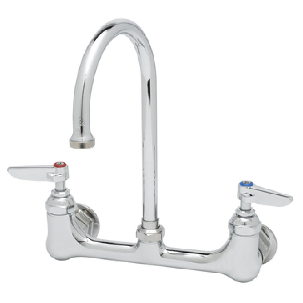 T&S Brass B-0331-CR Faucet Wall Mount 8" Adjustable Centers