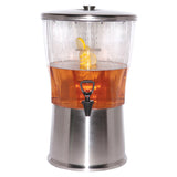 Service Ideas CBDRT5SS Beverage Dispenser 5 Gallon (640 Oz.) 13-1/4" X 14-3/4" X 23"