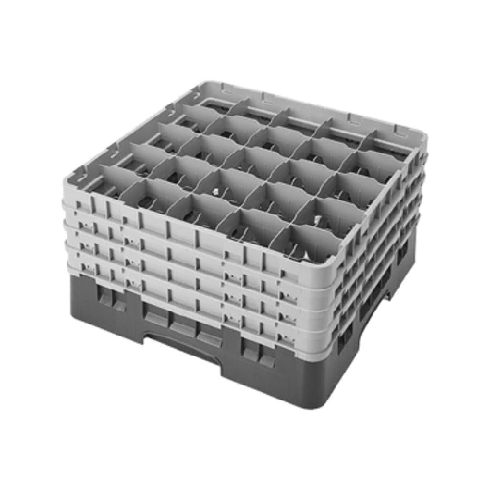 Cambro 25S900167 Camrack® Glass Rack With (4) Soft Gray Extenders Full Size