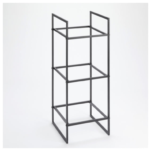 American Metalcraft BRT3 Three-Tier Riser Black 25-1/2" H