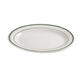 Yanco GB-13 Green Band Platter 11-1/2"L X 8-1/8"W Oval