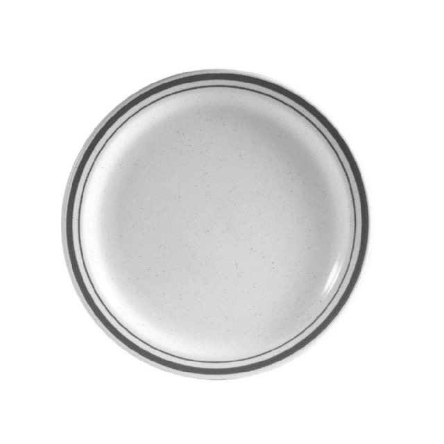 CAC China CES-5 Emerald Plate 5-1/2" Dia. X 1/2"H Round