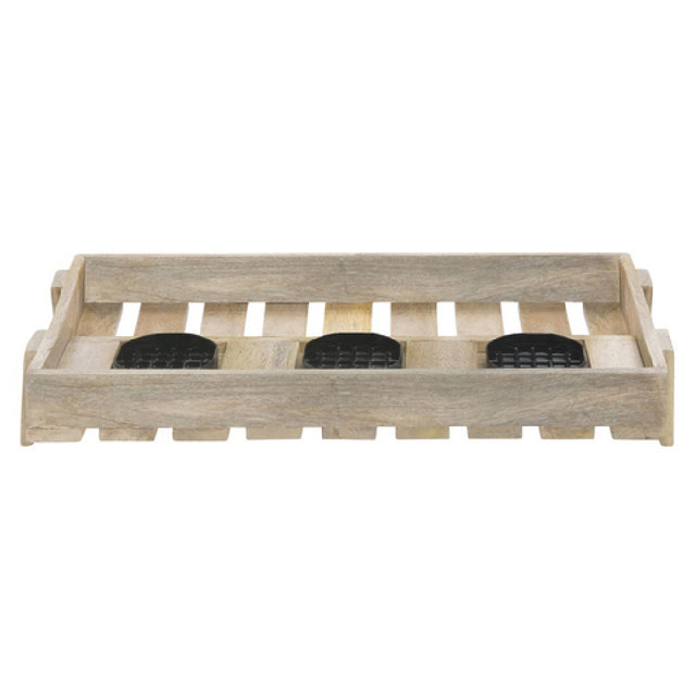 Hubert 40419 - Airpot Holder, Triple, 24" X 13-1/2" X 3-1/2"H