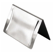 Hubert 80706 - Sign Holder Easel, 3-3/4" X 2-5/8" X 2-5/8"H, Side Slit Cutouts