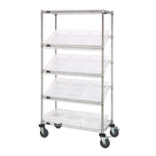 Quantum MWRS-5-92035CL Bin Systems Unit Mobile 36"W X 18"D X 69"H