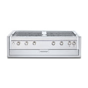 Crown Verity IBI482RD-GO-FLT Infinite Series 48" Built-In Outdoor Charbroiler Grill (6) 14750 BTUH Stainless Steel Burners