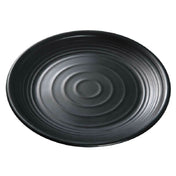 Yanco BP-1011 Black Pearl Plate 10-1/2" Dia. Round