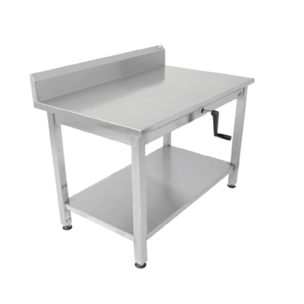 John Boos LT6R5-3060SSW-X ADA Work Table With Adjustable Height 60"W X 30"D