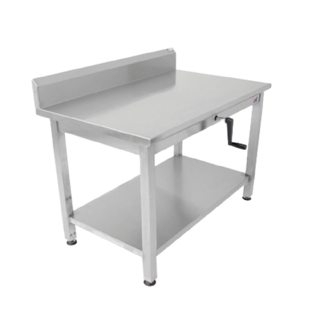 John Boos LT6R5-3060SSW-X ADA Work Table With Adjustable Height 60"W X 30"D