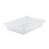 Winco PFSH-3 Food Storage Box 1.75 Gallon (7 Kg) 12" X 18" X 3-1/2"