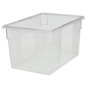 Rubbermaid FG330100CLR Food/Tote Box 21-1/2 Gallon 26"L X 18"W X 15"D