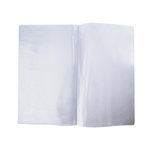Risch 200 8.5X14 Clear Vinyl Menu Cover 8-1/2" X 14" Double Pocket
