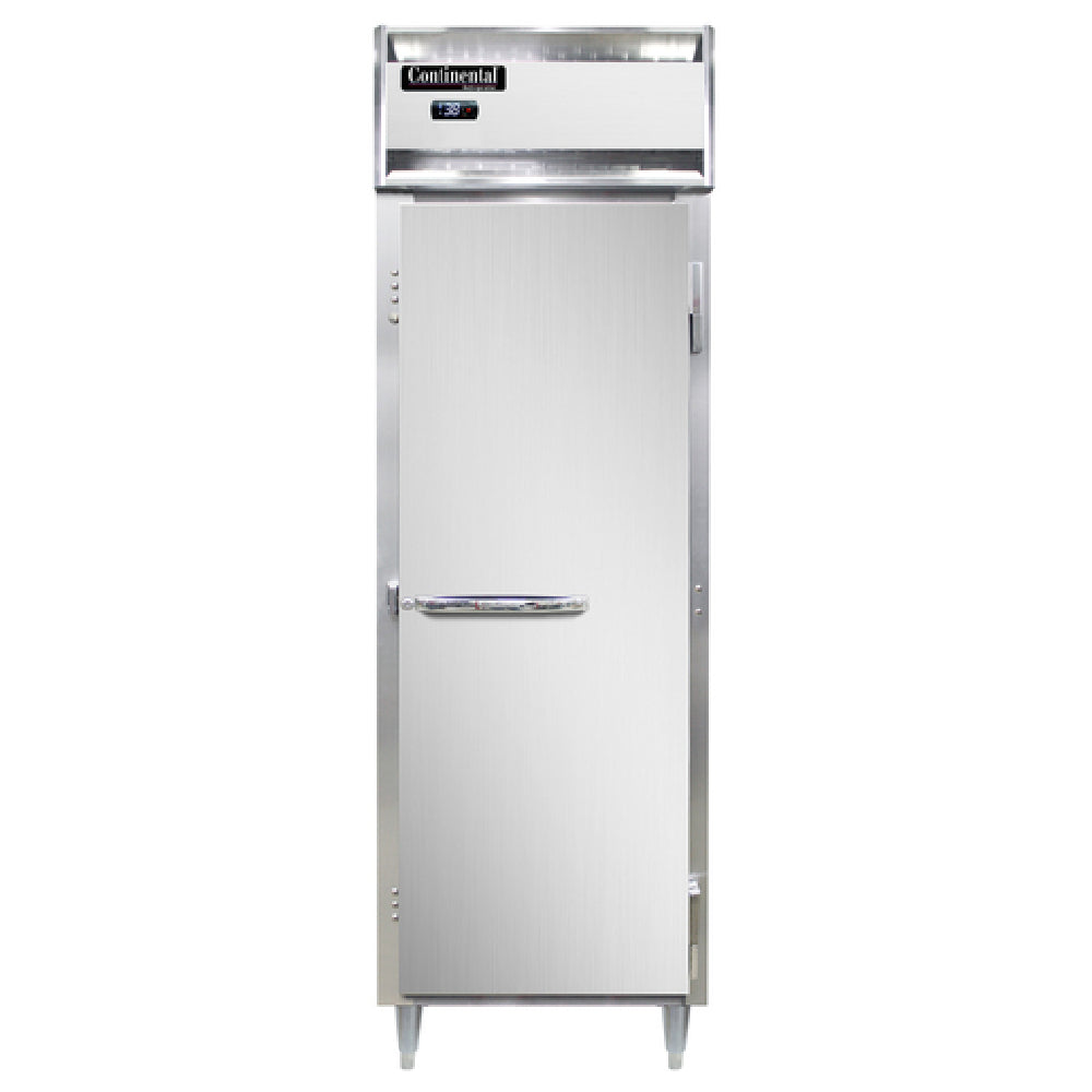 Continental Refrigerator D1RNSS Designer Line Refrigerator Reach-in One-section