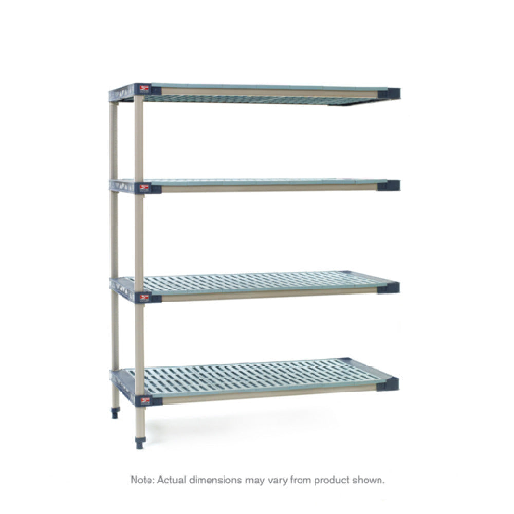 Metro AX426G4 MetroMax® 4 Add-On Shelving Unit 30"W X 21"D X 63"H Rust Proof