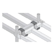 New Age Industrial PC432 Common Pole Clips Pair T-bar Shelves & Heavy Duty Shelves
