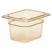 Cambro 84HP150 H-Pan™ High Heat Hot Food Pan 1/8 Size 4" Deep