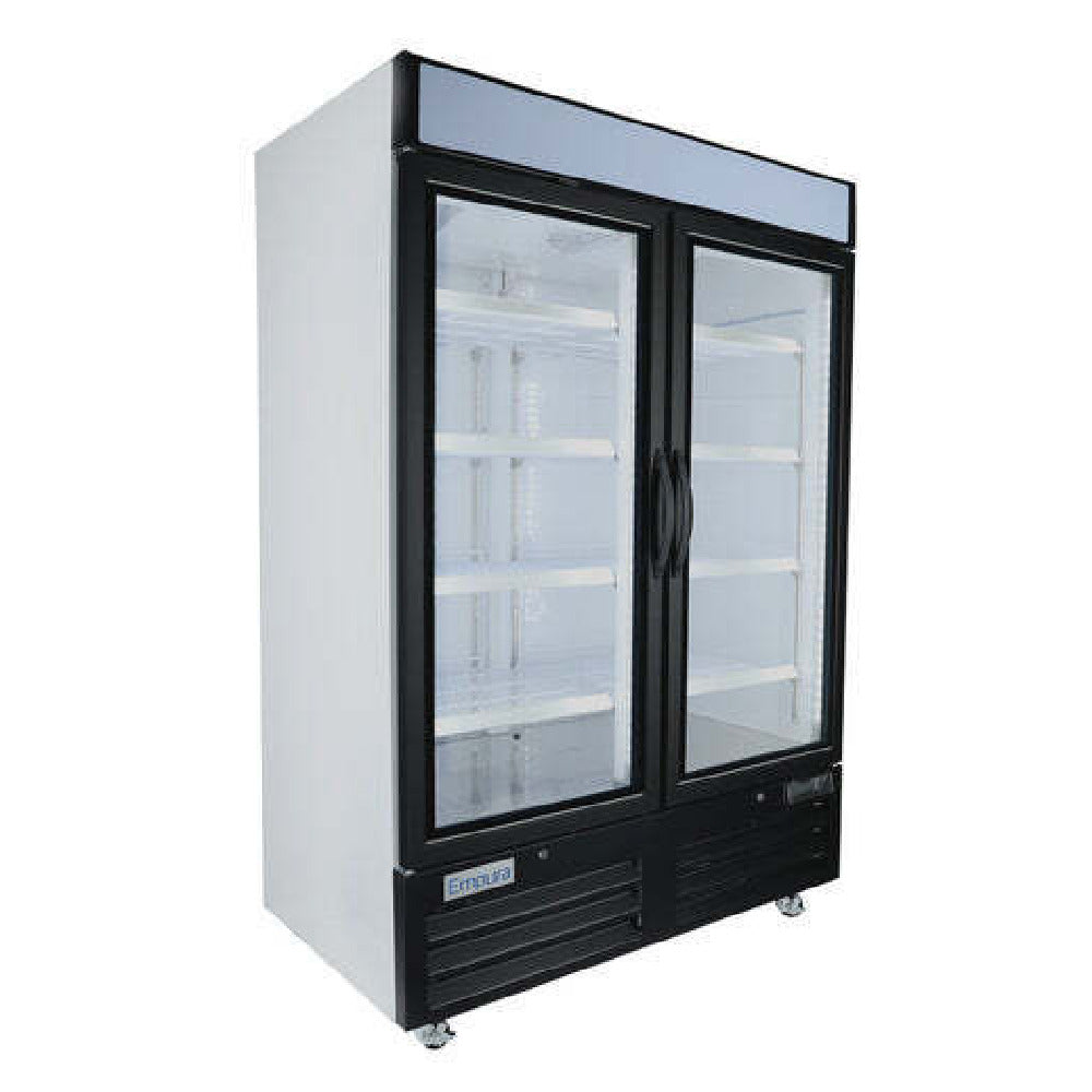 Empura Refrigeration E-EGM-48FW Freezer Merchandiser 54"W X 31.9"D X 81.5"H 43.8 Cu. Ft. Capacity