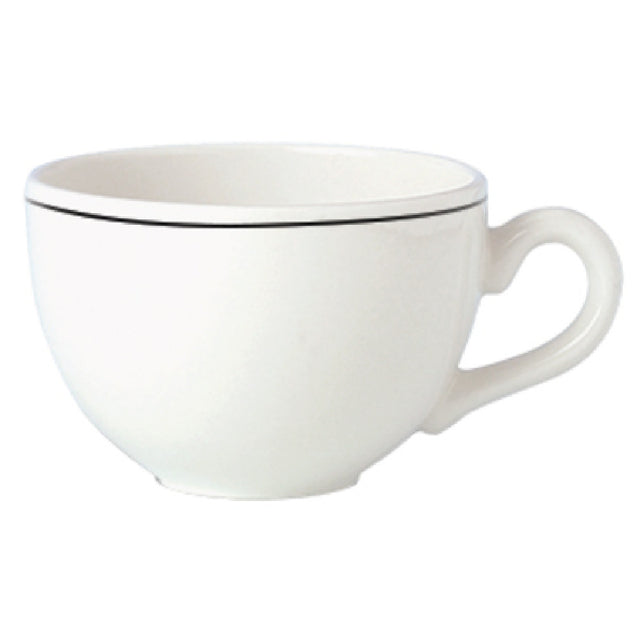 Steelite 11350189 Empire Low Cup 8 Oz. 5-3/4" X 2-3/8"H