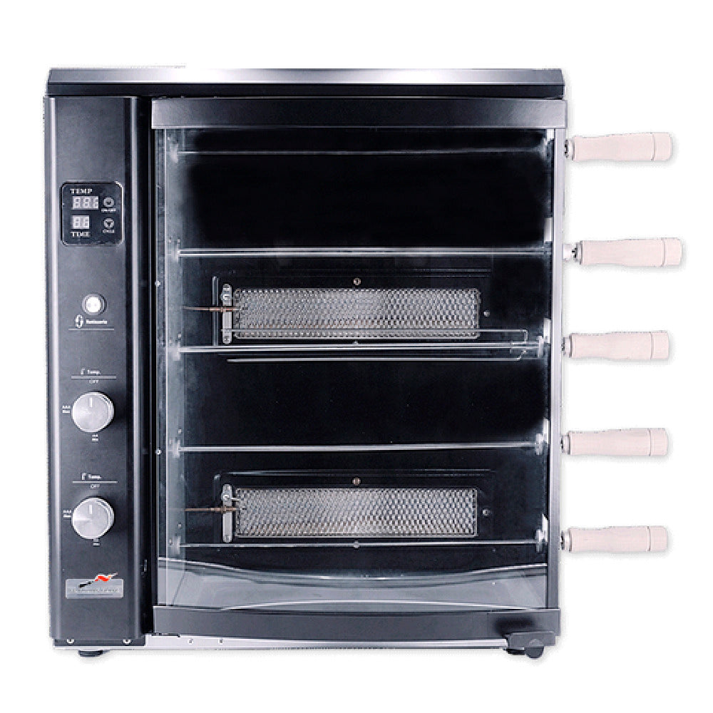 Skyfood Equipment BG-05LX BLACK Brazilian Flame Outdoor Rotisserie Portable LP Gas