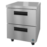 Hoshizaki UF27B-D2 - Steelheart Series Undercounter Freezer, One-section, 27"W