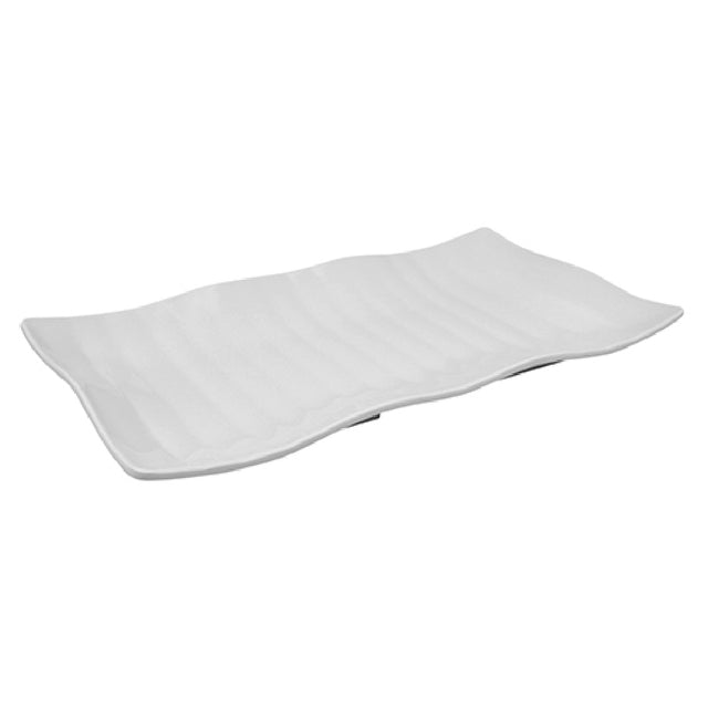 BauscherHepp T90500 Wavy Platter 16-1/2" X 9-7/16" X 1-9/16"H Rectangular
