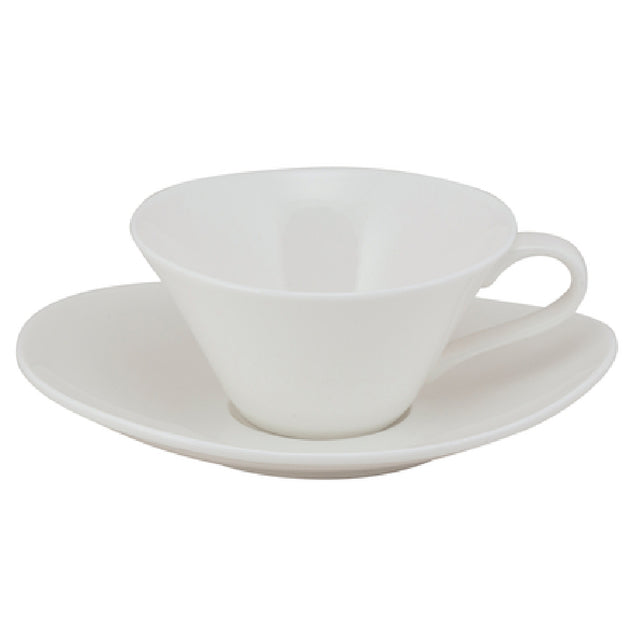 10 Strawberry St B4519B4520 - Cappuccino Cup & Saucer Set, Includes: (1) 6 Oz., 4-3/4" X 4-1/2" X 2-1/2"H Cup