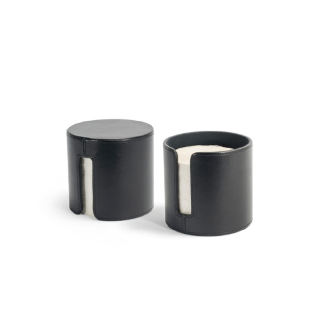 FOH RRH001BKL21 Toilet Paper Holder 5.25"W X 5.25"D X 5"H Round