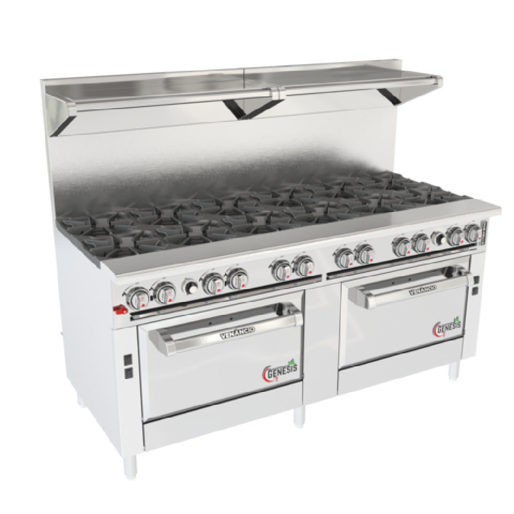 Venancio USA G722CO-72B_LP - Genesis Series Restaurant Range, Gas, 72"W