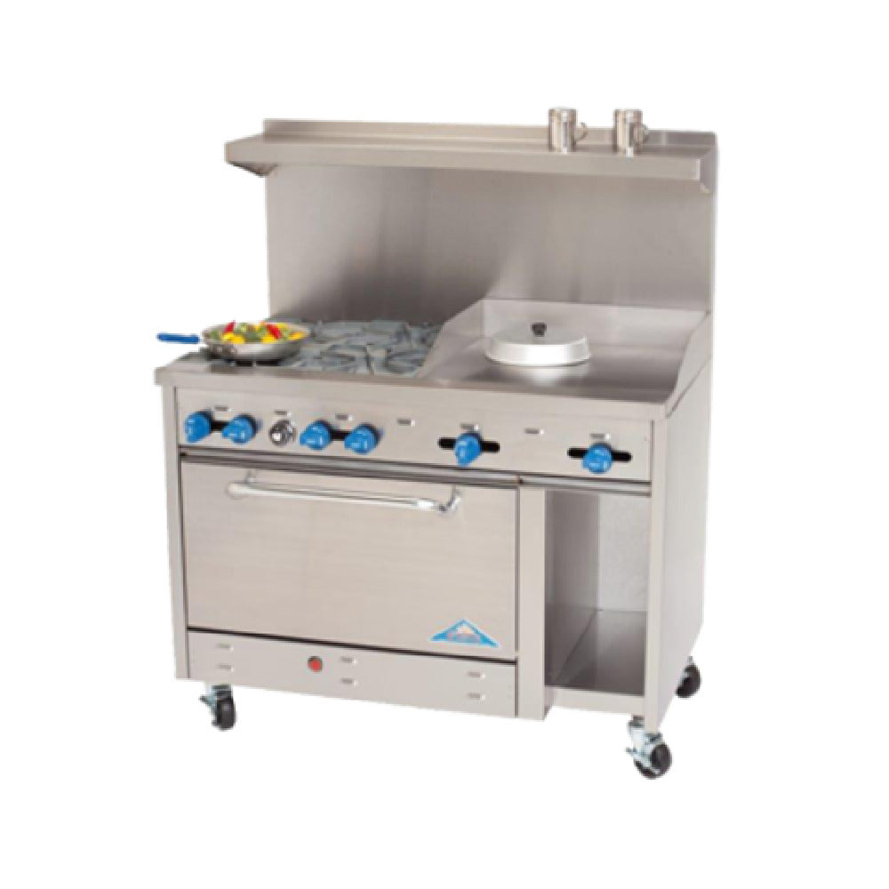 Comstock-Castle F3430-12 Range Gas 48" Wide