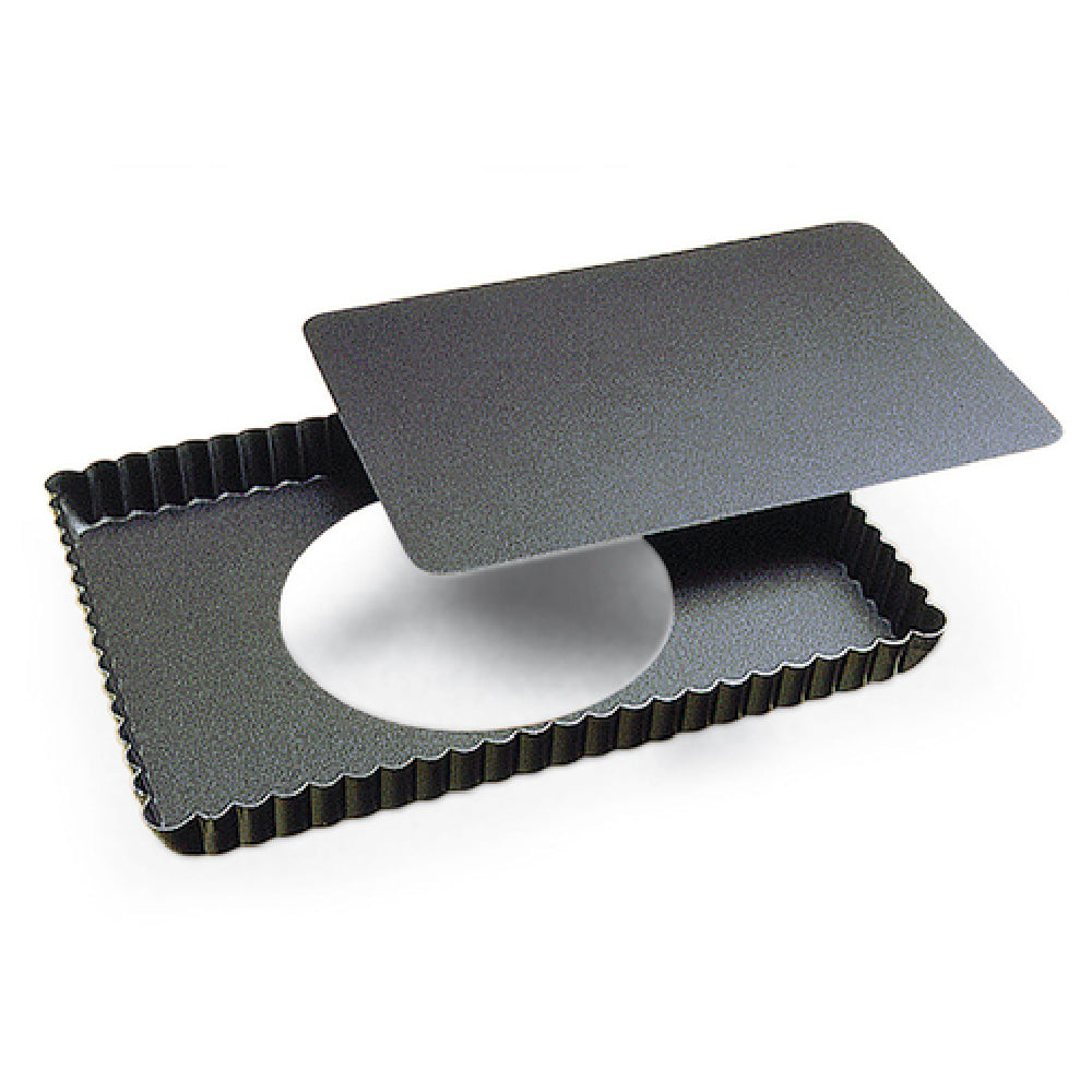 Louis Tellier 225810 Gobel Tart Mold Rectangular 11.4"L X 8"W X 1"H