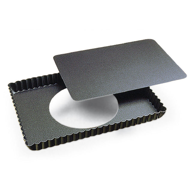 Louis Tellier 225810 Gobel Tart Mold Rectangular 11.4"L X 8"W X 1"H