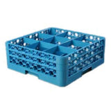 Carlisle RG9-214 Carlisle OptiClean™ Dishwasher Glass Rack 9-compartments (5-13/16" X 5-13/16") With (2) Extenders