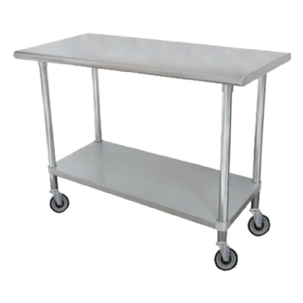 Advance Tabco MSLAG-305C-X Special Value Work Table Mobile 60"W X 30"D