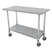 Advance Tabco MSLAG-305C-X Special Value Work Table Mobile 60"W X 30"D