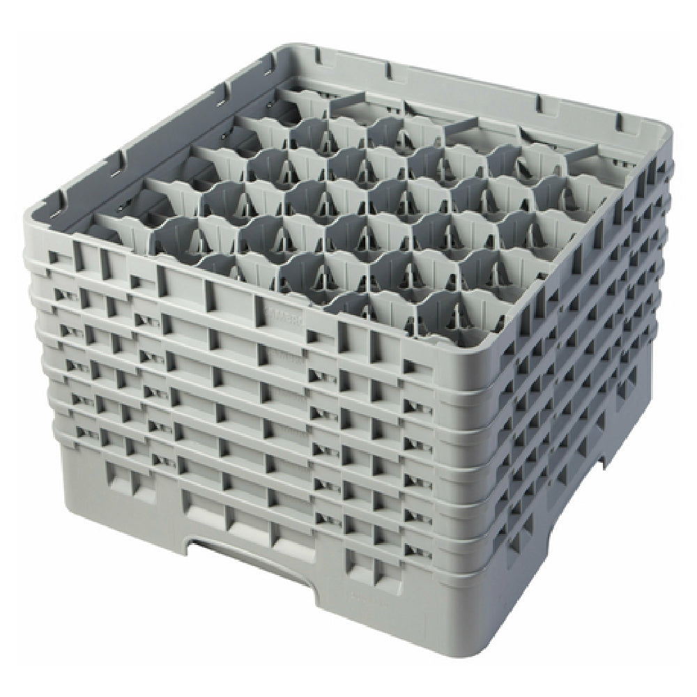 Cambro 30S1114151 Camrack® Glass Rack With (6) Soft Gray Extenders Full Size
