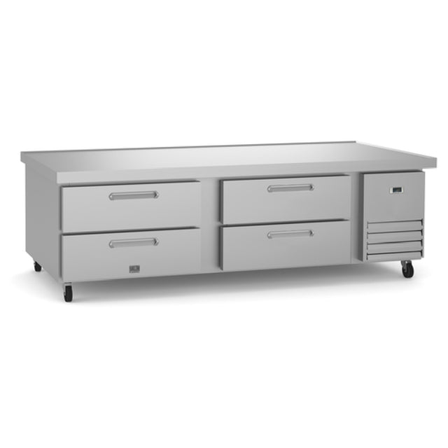 Kelvinator KCHCB72R (738312) Refrigerated Chef Base 74"W Self-contained Side Mounted Refrigeration