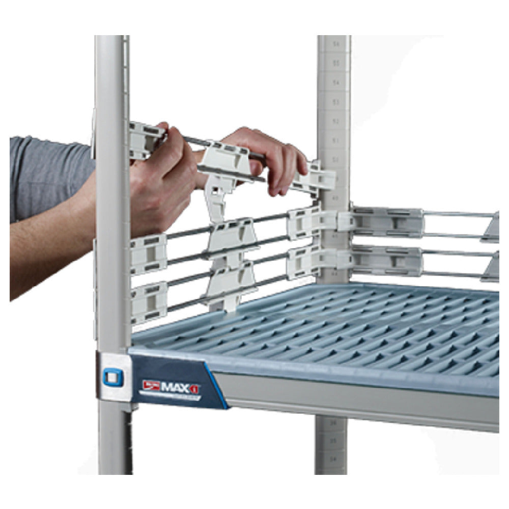 Metro MXLS24-2S MetroMax® I Stackable Shelf Ledge 24"W X 2"H Side