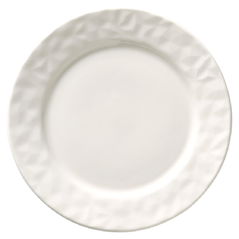 Libbey 988001118 (Formerly Syracuse China) Plate 6 3/8" Dia. Round